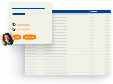 Pro Journalists List dashboard